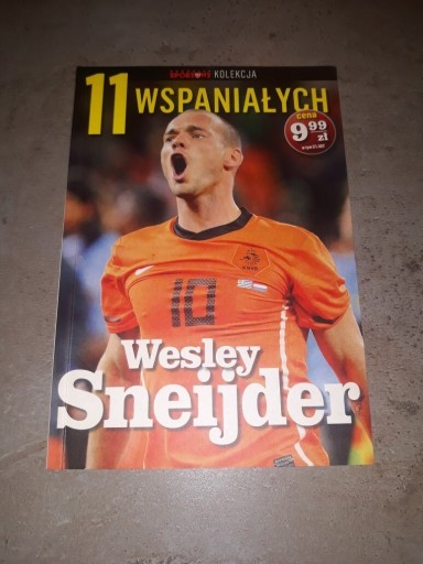 Zdjęcie oferty: Książka z serii 11 wspaniałych Wesley Sneijder