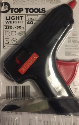 Zdjęcie oferty: Pistolet 40W do kleju 11,2mm+klej