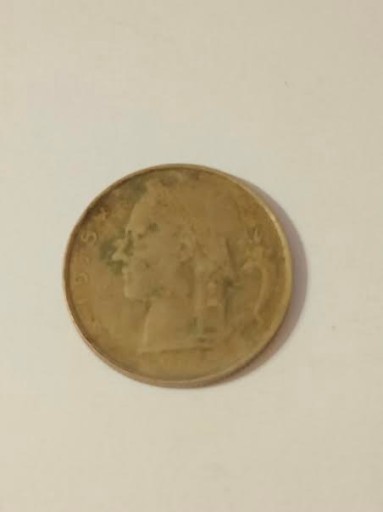 Zdjęcie oferty: Moneta, 5 FRANKÓW BELGIQUE Z  1975 r.