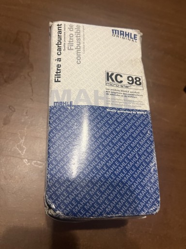 Zdjęcie oferty: Filtr paliwa Knecht MAHLE KC-98 BMW oraz Peugeot