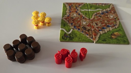 Zdjęcie oferty: Carcassonne - tokeny żetony towarów /Druk 3D