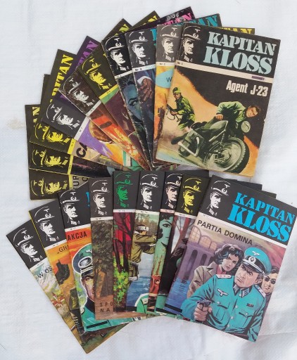 Zdjęcie oferty: Zestaw komiksy Kloss II wydanie 2 komplet 20 szt.