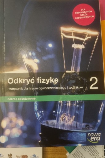 Zdjęcie oferty: Odkryć fizykę. Podręcznik 