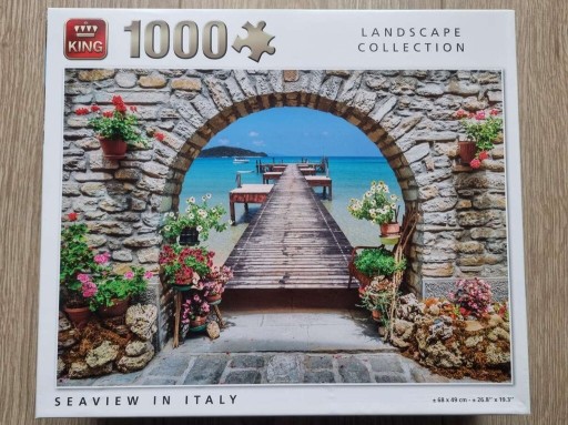 Zdjęcie oferty: Puzzle Seaview in Italy 1000