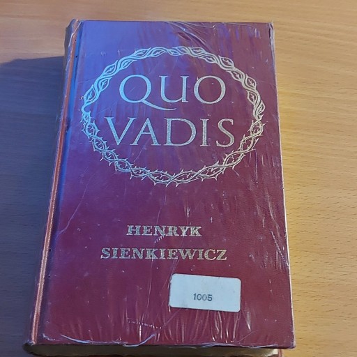 Zdjęcie oferty: Quo Vadis Henryk SIENKIEWICZ Zapakowana Unikat