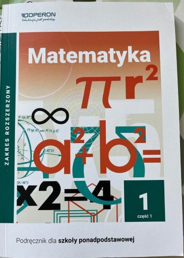 Zdjęcie oferty: Matematyka zakres rozszerzony