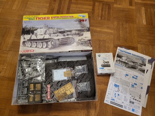 Zdjęcie oferty: Dragon 6600 Tiger I Ausf.E (Initial) + FRUILE