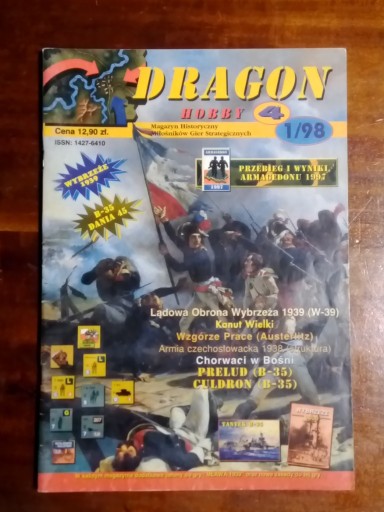 Zdjęcie oferty: Magazyn Dragon Hobby 4 (1/98)