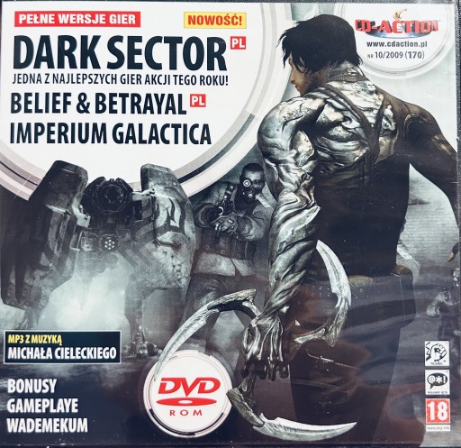 Zdjęcie oferty: Gry CD-Action DVD 170: Dark Sector, Imperium Gal