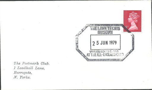 Zdjęcie oferty: UK tenis Wimbledon 1979 datownik okolicznościowy