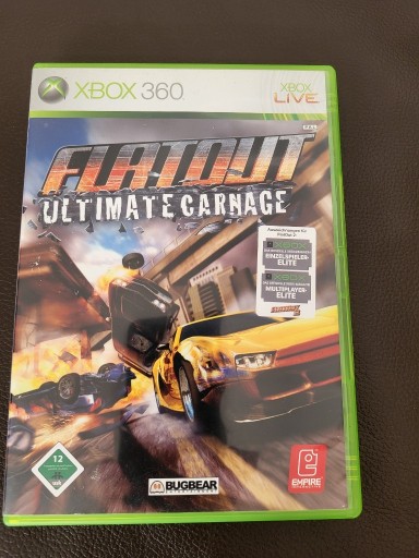 Zdjęcie oferty: Flatout Ultimate Carnage Xbox 360