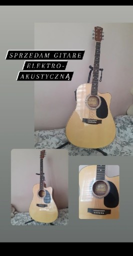 Zdjęcie oferty: Gitara elektroakustyczna WestRoad 