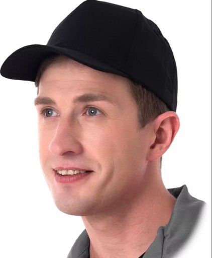 Zdjęcie oferty: Czarna czapka z daszkiem robocza 