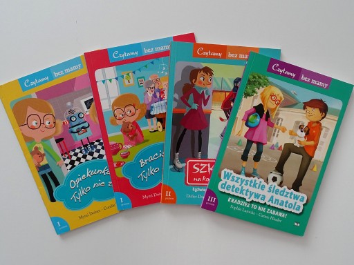 Zdjęcie oferty: "Czytamy bez mamy" - 4 książki