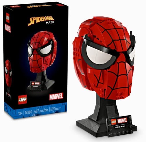 Zdjęcie oferty: LEGO Marvel # 76285 Maska Spider-Mana NOWE! 