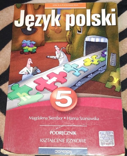 Zdjęcie oferty: Język polski podręcznik 5 Siembor Operon