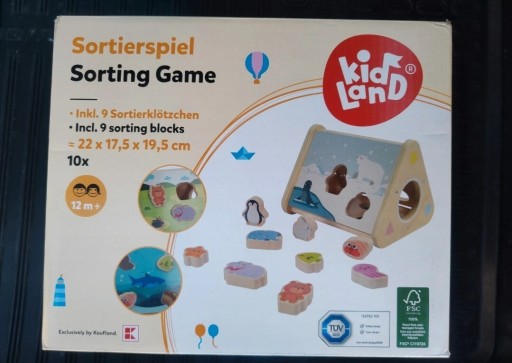 Zdjęcie oferty: Sorter ze zwierzątkami zwierzątka sorting game