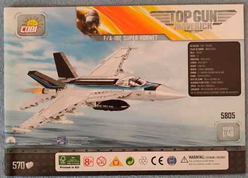 Zdjęcie oferty: Klocki COBI 5805 - F/A-18E Super Hornet LE