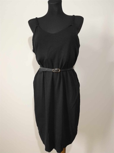Zdjęcie oferty: Czarna sukienka do karmienia piersią 