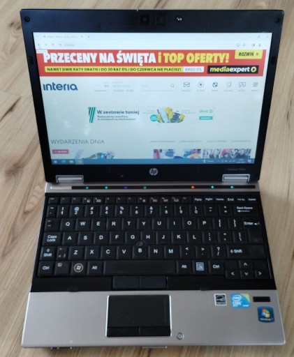 Zdjęcie oferty: HP EliteBook 2540p, 12" Intel i5 4GB/500GB HDD W10