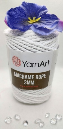 Zdjęcie oferty: YarnArt Macrame Rope 3mm color 751