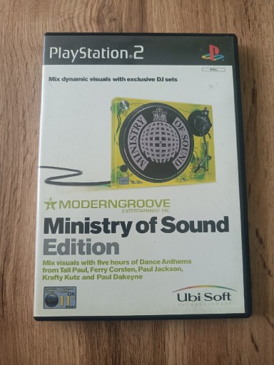 Zdjęcie oferty: Moderngroove Ministry of Sound Edition PS2