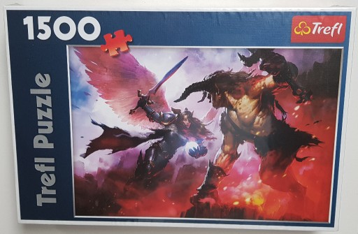 Zdjęcie oferty: Puzzle Trefl1500 el. Odwieczna walka Dobra ze Złem