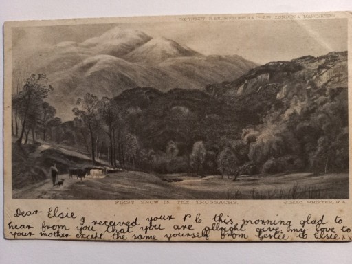 Zdjęcie oferty: Stara Pocztówka Wlk. Brytania 1905 Park Narodowy