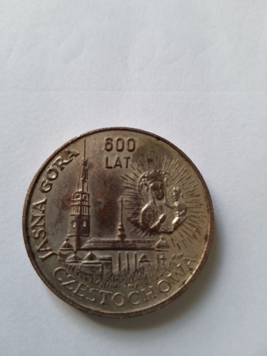 Zdjęcie oferty: Medal 600 lat Jasna Góra Częstochowa Jan Paweł II