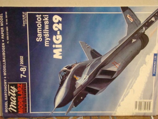 Zdjęcie oferty: Mały Modelarz  7-8/02 Mig-29