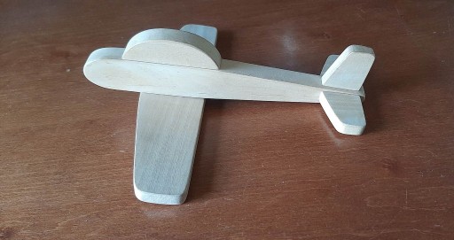 Zdjęcie oferty: Drewniany samolot zabawka drewniana dla dziecka