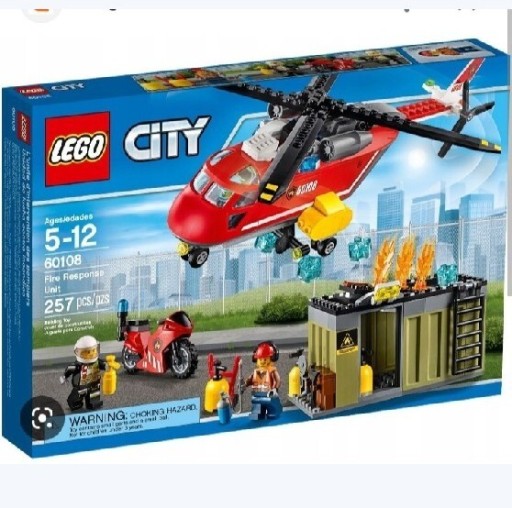 Zdjęcie oferty: LEGO City 60108 zero zabrudzeń 