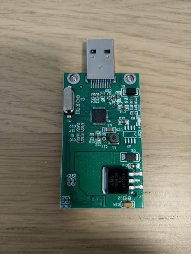 Zdjęcie oferty: Adapter przejściówka Mini PCI-E mSATA do USB 3.0