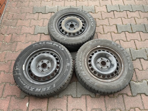 Zdjęcie oferty: Opony felgi stalowe 195/65R15 AUDI A3 