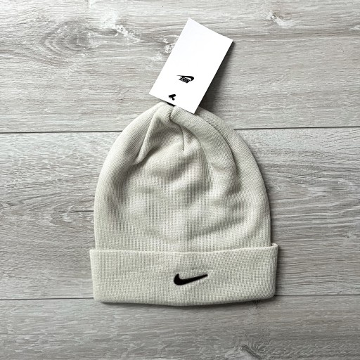 Zdjęcie oferty: Czapka zimowa beanie Nike swoosh logo biała white