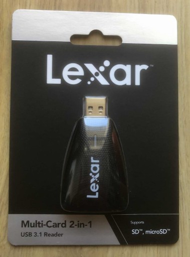 Zdjęcie oferty: Czytnik kart SD i micro SD (dual) Lexar, LRW450UB