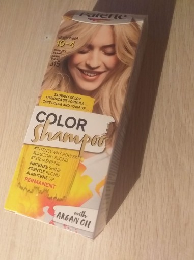 Zdjęcie oferty: color shampoo trwałe farbowanie perłowy blond