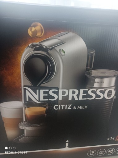 Zdjęcie oferty: NESPRESSO CITIZ&MILK SILVER EKSPRES DO KAWY OKAZJA