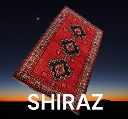 Zdjęcie oferty: Perski dywan wełniany Ręcznie tkany IRAN SHIRAZ 