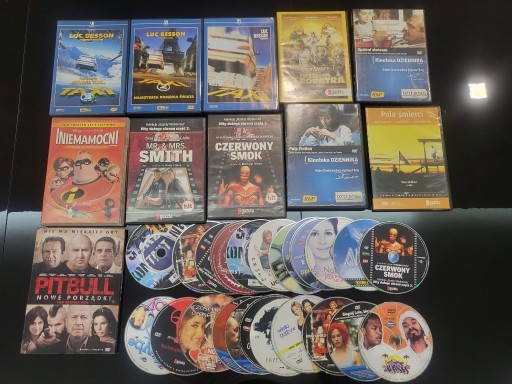 Zdjęcie oferty: filmy na DVD różne ponad 50 płyt