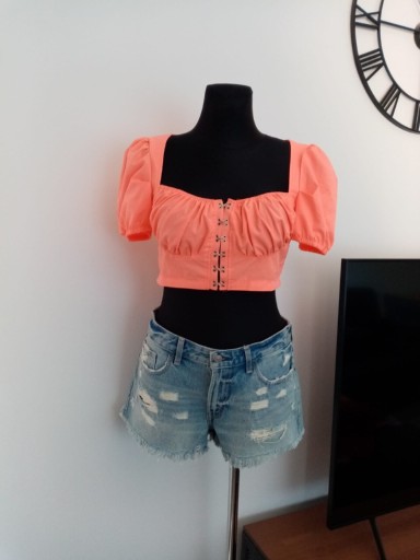 Zdjęcie oferty: Top crop neonowy roz. M Shein