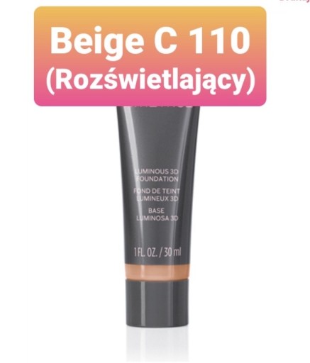 Zdjęcie oferty: Podkład Mary Kay Beige C 110(Rozświetlający)