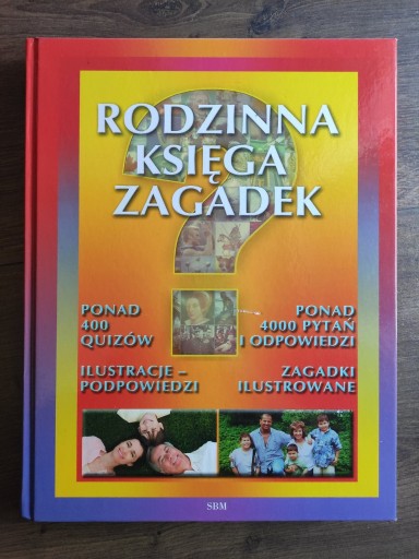 Zdjęcie oferty: Rodzinna księga zagadek