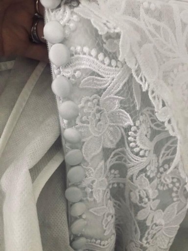 Zdjęcie oferty: Suknia ślubna z gipiury