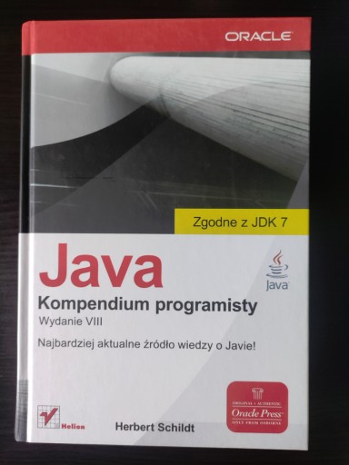 Zdjęcie oferty: Java. Kompendium programisty. Herbert Schildt