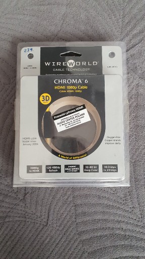 Zdjęcie oferty: Wireworld Chroma 6 Kabel cyfrowy HDMI