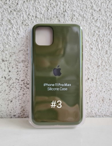 Zdjęcie oferty: Etui silikonowe  iPhone 11 Pro Max (Case Silicone)