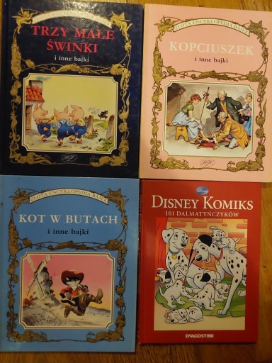 Zdjęcie oferty: Złota encyklopedia bajek i Disney komiks 