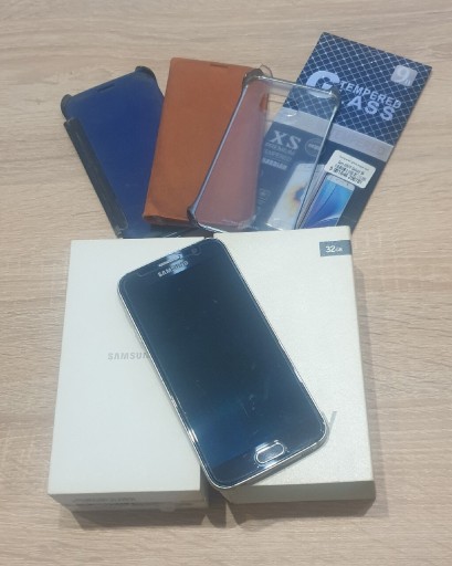 Zdjęcie oferty: Smartfon Samsung Galaxy S6 3 GB / 32 GB niebieski 