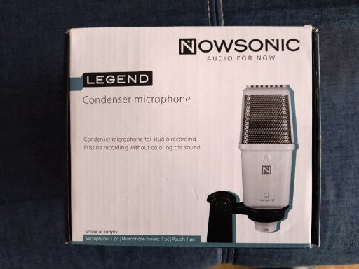 Zdjęcie oferty: Nowy Mikrofon Nowsonic Legend